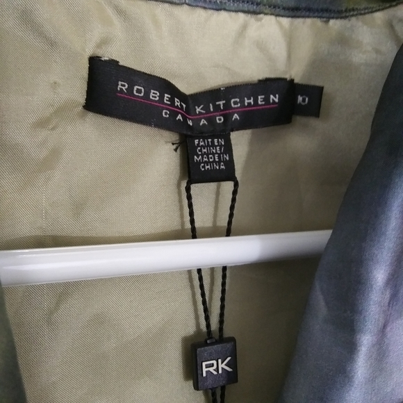 Robert Kitchen Canada silk cowl neck dress - Picture 4 of 8